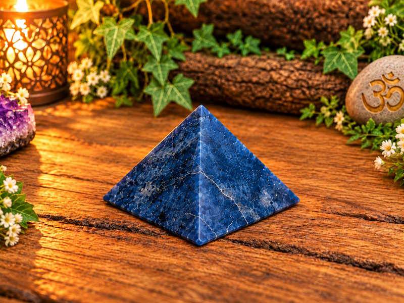 Pirámide Cuarzo Azul 2.5 cm